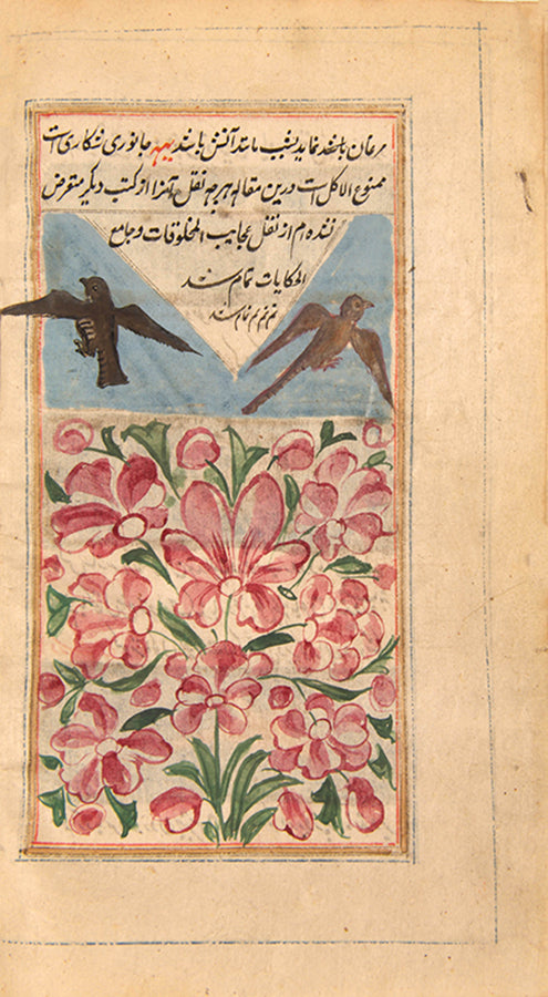 A compilation manuscript containing text from Aufi and Qazvini, India, late 19th century.