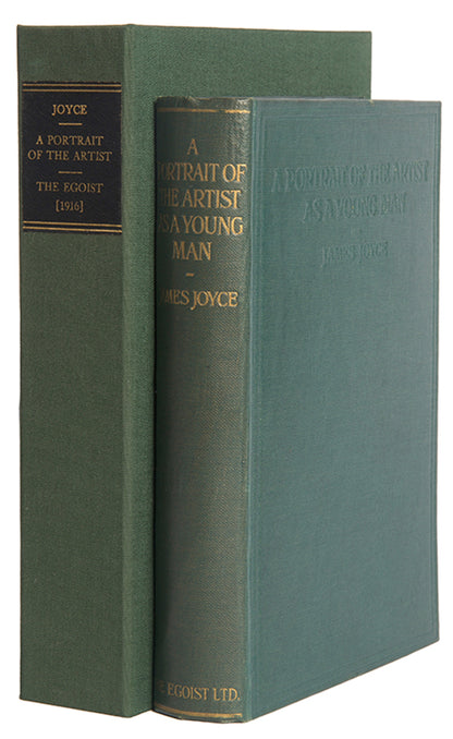 First English edition of A Portrait of the Artist as a Young Man by James Joyce.