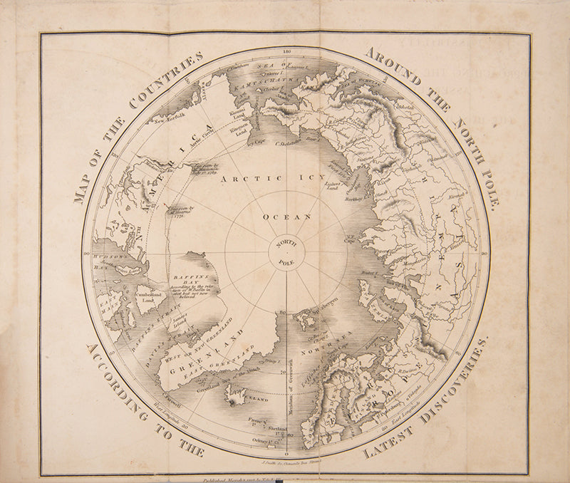 Scarce first edition in book form of Barrington's Possibility of approaching the North Pole, with added papers by Beaufoy, published the same year as Sir John Ross's first Arctic expedition.