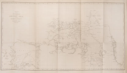 First edition of Edward Belcher's The Last of the Arctic Voyages. Belcher's voyage was the last officially sent in search of Sir John Franklin, who disappeared during an Arctic expedition in 1845.