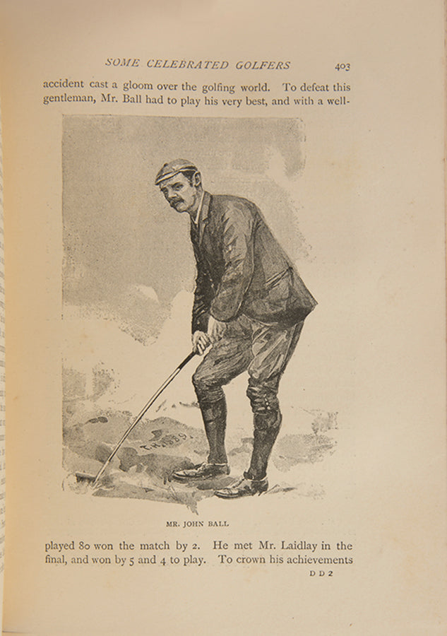 Horace Hutchinson's classic history and guide to the game of golf, published as part of The Badminton Library series of sporting title