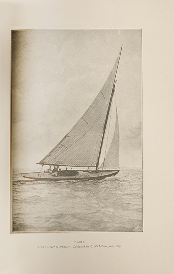 The first edition of The Badminton Library series on yachting, with contributions from Sir Edward Sullivan, Lord Brassey and many other notable gifures in sailing.