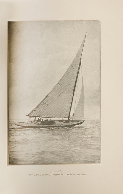 The first edition of The Badminton Library series on yachting, with contributions from Sir Edward Sullivan, Lord Brassey and many other notable gifures in sailing.