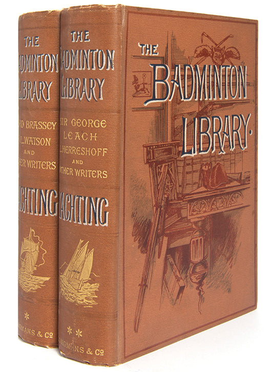 The first edition of The Badminton Library series on yachting, with contributions from Sir Edward Sullivan, Lord Brassey and many other notable gifures in sailing.