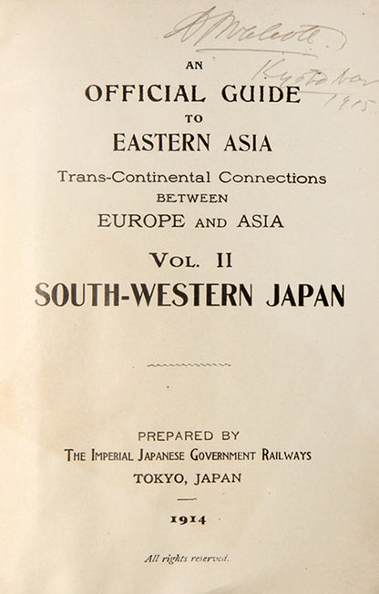 Includes Nagasaki, Osaka, Kobe and Kyoto. 