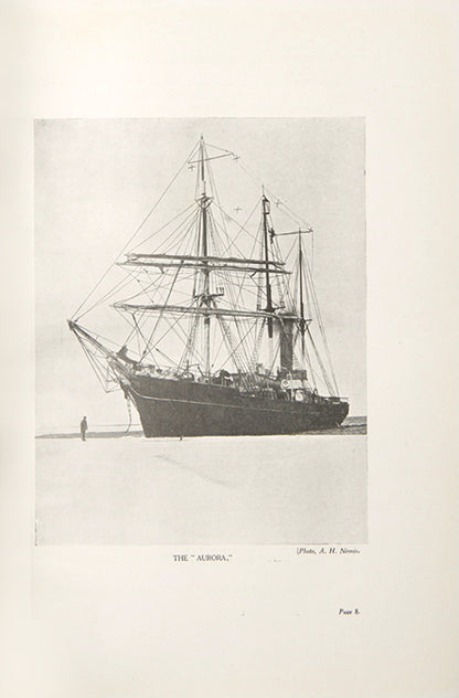 First edition of John Davis' With the Aurora in the Antarctic. As captain of the Aurora during Mawson's 1911-14 expedition, Davis was able to produce one of the few first-hand accounts available in print. 