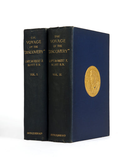 First edition of Scott's The Voyage of the Discovery, one of the iconic publications of polar exploration.