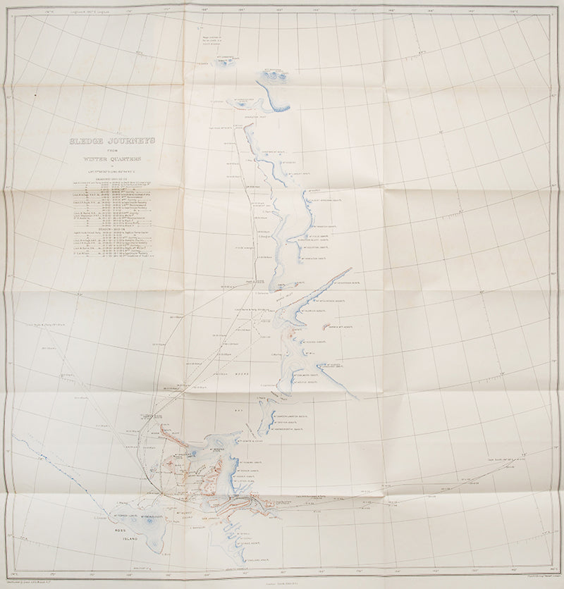 First edition of Scott's The Voyage of the Discovery, one of the iconic publications of polar exploration.