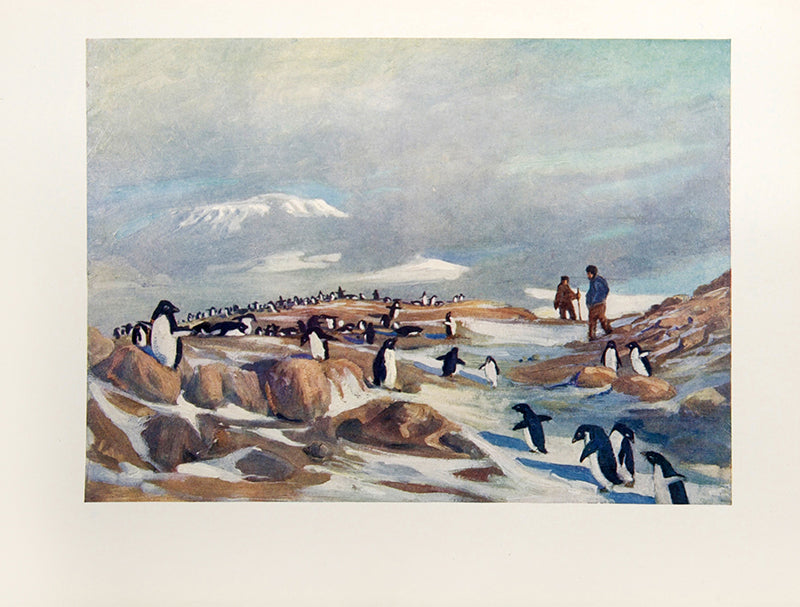 First edition of Shackleton's The Heart of the Antarctic, Shackleton's account of the British Antarctic Expedition of 1907-9, known today as the Nimrod expedition.