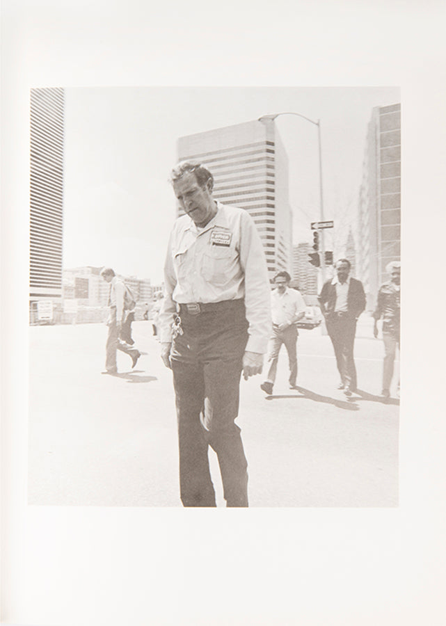 After witnessing a plume of smoke rising from the Rocky Flats Nuclear Weapons Plant located ten miles from his home Adams made this series of photographs of the people of Denver and its suburbs.