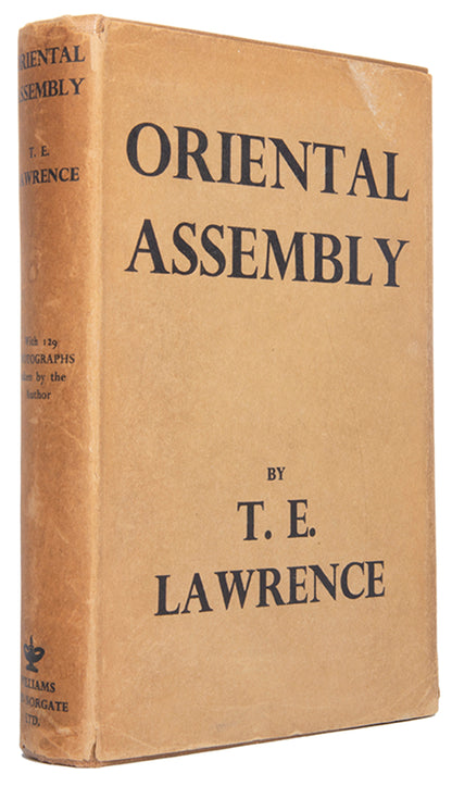 First edition of T E Lawrence's, a collection of Lawrence's works published here for the first time. Contains more than 100 photographs taken by Lawrence during the Arab Revolt, many of which did not find their way into<em> Seven Pillars</em>.