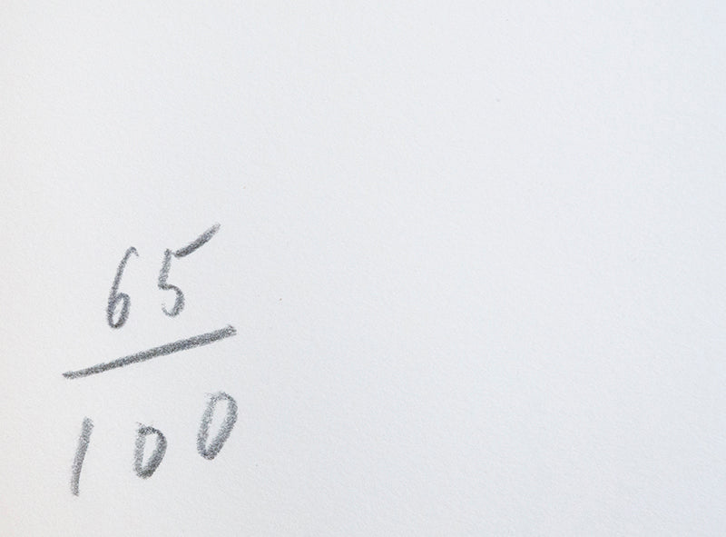 Claes Oldenburg, Centennial Print, Judson Memorial Church, 1990, screenprint, signed by the artist, from the edition of 100