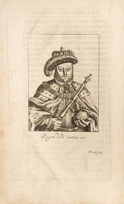 The first edition in English of Francis Godwin's Rerum Anglicarum, a history of the reigns of Henry VIII, Edward VI, and Mary, translated by Morgan Godwyn.