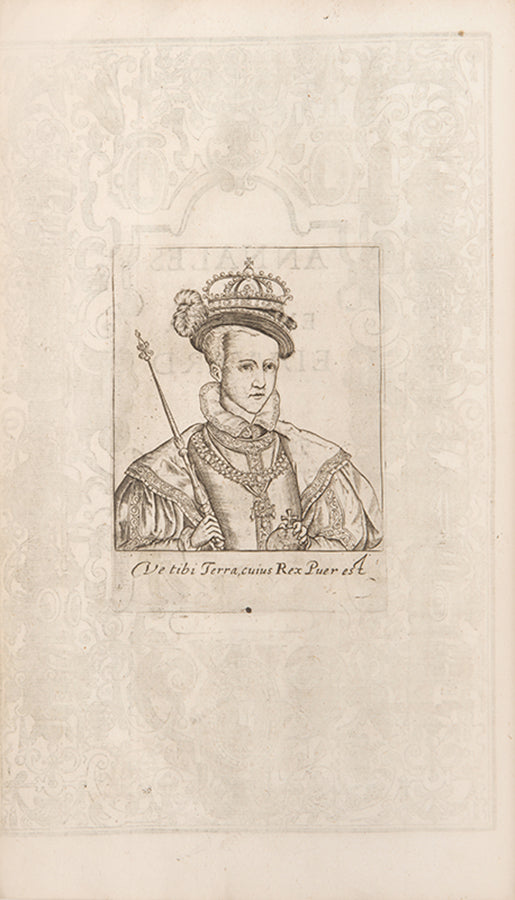 The first edition in English of Francis Godwin's Rerum Anglicarum, a history of the reigns of Henry VIII, Edward VI, and Mary, translated by Morgan Godwyn.