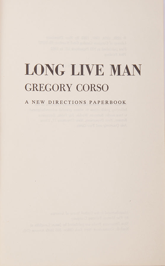 Long Live Man.