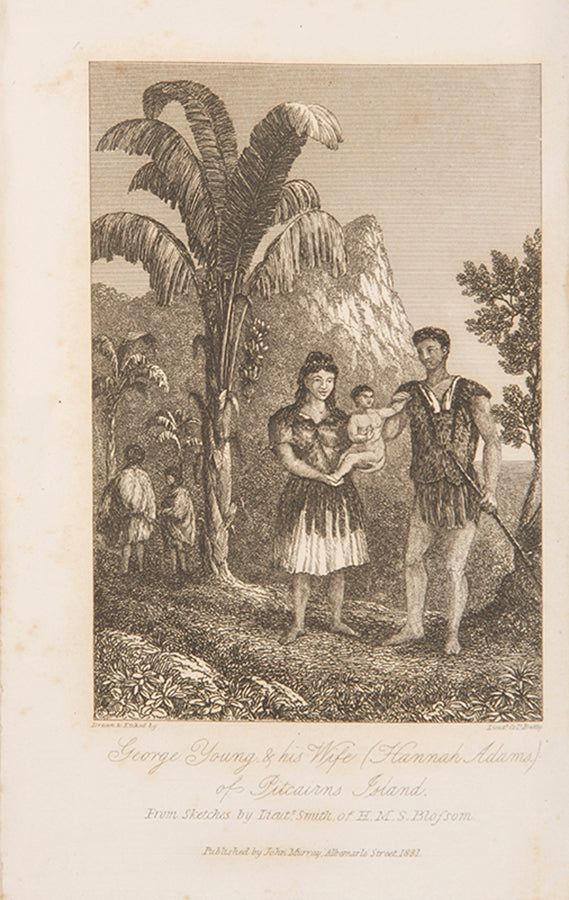 Second edition of Barrow's The Eventful History of the Mutiny and Piratical Seizure of H.M.S. Bounty, which tells of not just the mutiny but the fate of the mutineers, both those that made it home and those that stayed on Pitcairn Island.