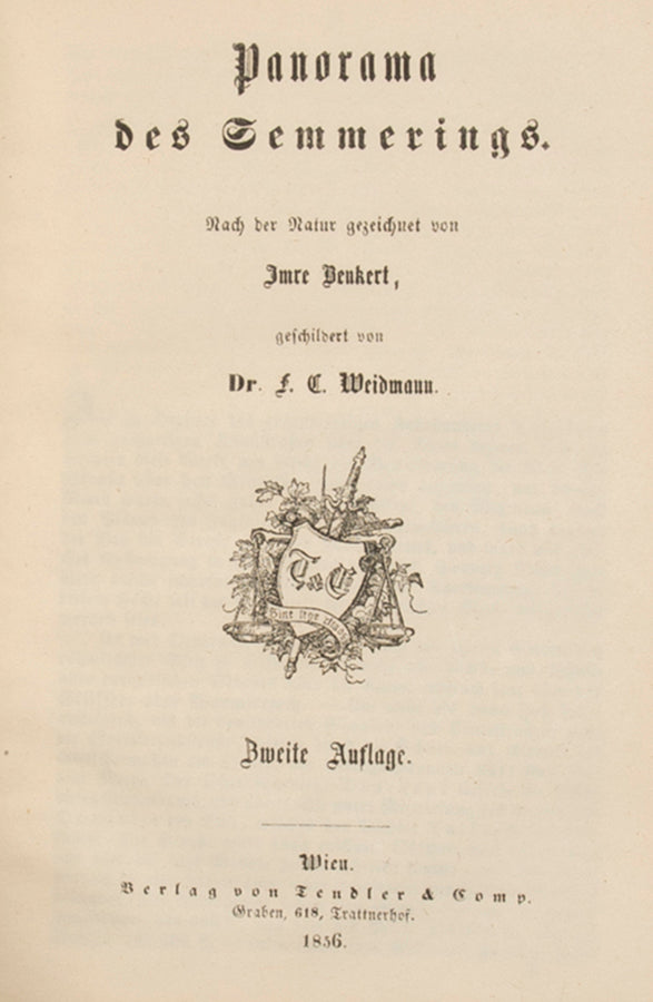 Panorama des Semmerings.