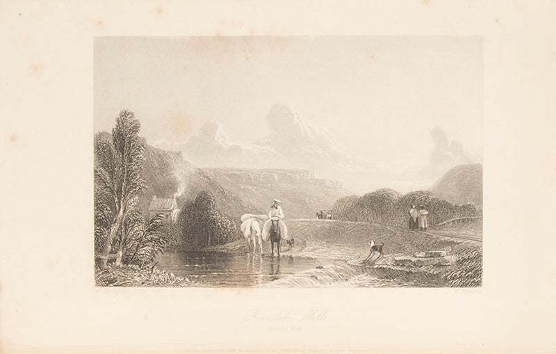 First edition of Illustrations of the Scenery on the Line of the Whitby and Pickering Railway by Henry Belcher, A charming book describing the views and sights between Whitby and Pickering in North Yorkshire, as seen from the railway.