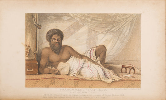 First edition of Fiji and the Fijians by Whomas Williams and James Calvert, one of the outsdanting works on Fiji.