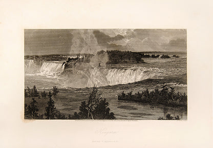 Firt edition of Picturesque America by William Cullen Bryant, a beautiful set illustrating the natural wonders of America, along with its towns and cities, at the start of the Gilded Age.