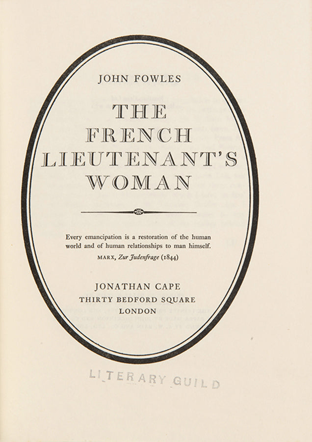 First edition of The French Lieutenant's Woman by John Fowles, is largely set in Lyme Regis, the film, starred Jeremy Irons and Meryl Streep, was shot on location