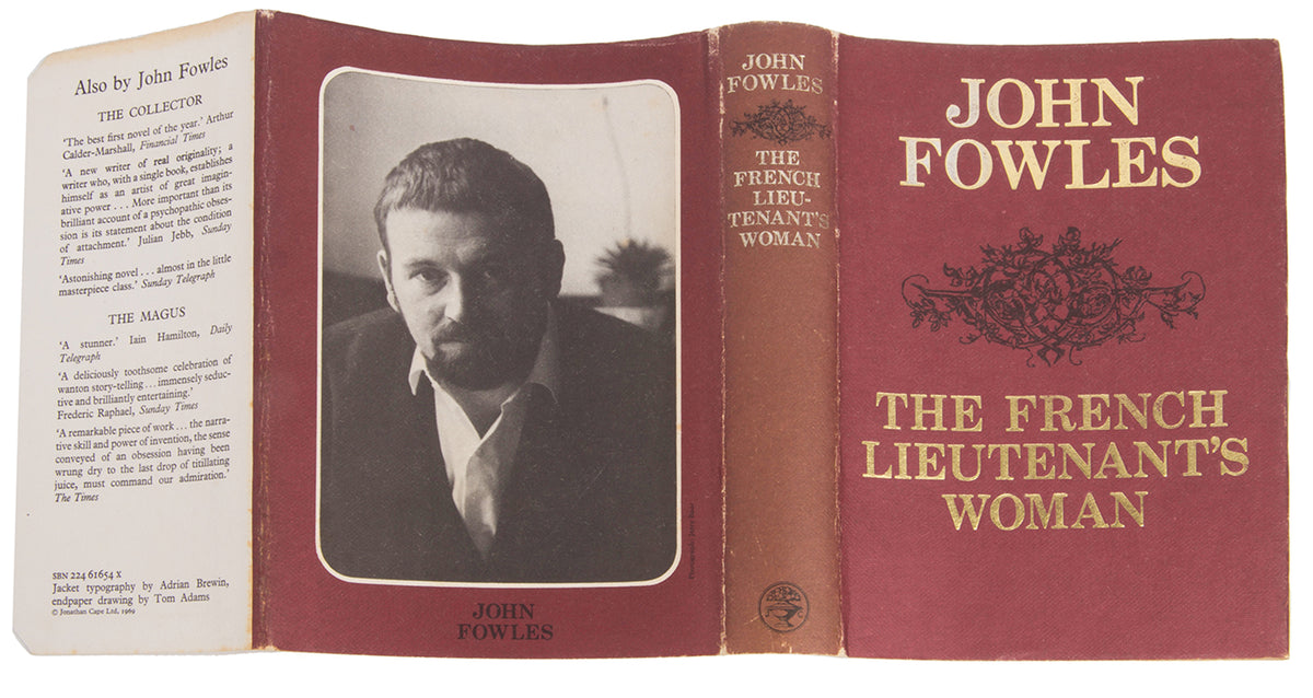 First edition of The French Lieutenant's Woman by John Fowles, is largely set in Lyme Regis, the film, starred Jeremy Irons and Meryl Streep, was shot on location