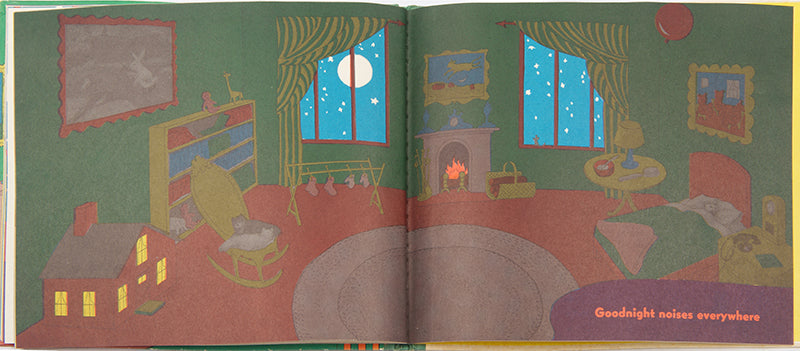 First edition of Goodnight Moon by Margaret Wise Brown, in the second state dustjacket.