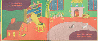 First edition of Goodnight Moon by Margaret Wise Brown, in the second state dustjacket.