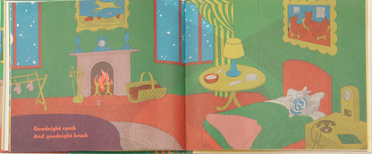 First edition of Goodnight Moon by Margaret Wise Brown, in the second state dustjacket.