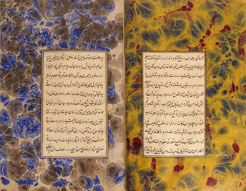 first translation of Voltaire from French into Persian of the histories of Charles XII and Peter the Great, Qajar Persia manuscript from 1873.
