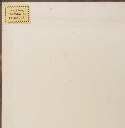 A sweet example of the collected esays of Francis Bacon and Lord Clarendon, in contempoorary blind-tooled calf by Feaston