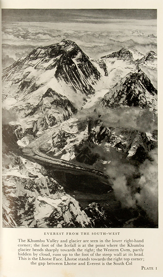 First edition of John Hunt's The Ascent of Everest, an account of the successful British expedition led by Hunt in 1953, the first ascent of the highest mountain in the world. With ALS from author.