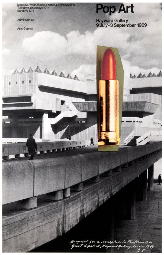 Claes Oldenburg, Pop Art, 1969, lithograph, screenprint, from the edition of 700