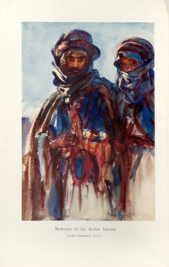 First edition, second impression, of Gertrude Bell's The Desert and the Sown, her scarce chronicle of her journey through Syria to Antioch. 