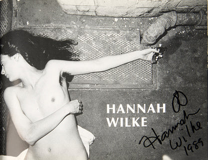 This book was published to accompany Hannah Wilke's retrospective exhibition at Gallery 210, University of Missouri–St Louis 3-28 April 1989.