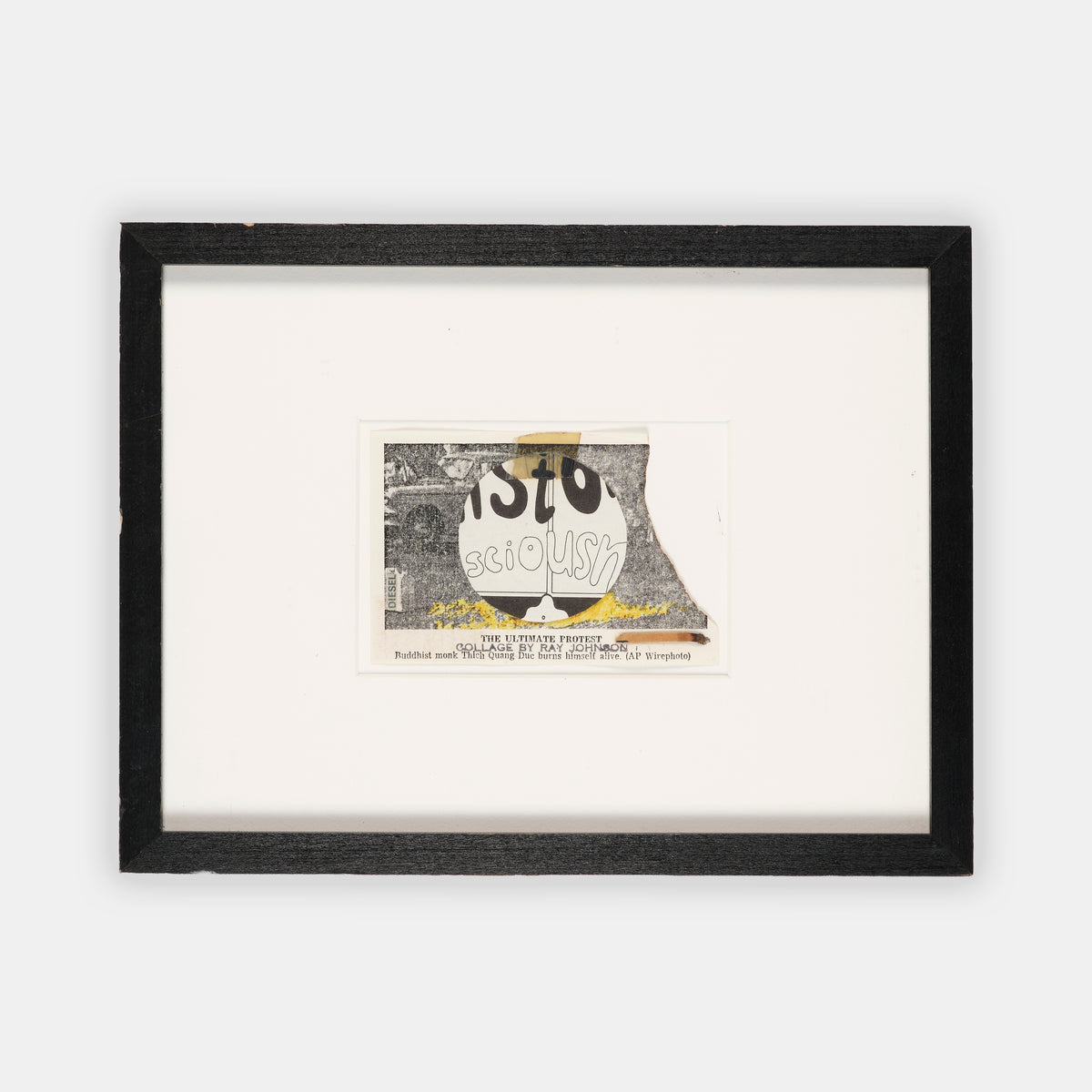 Ray Johnson collaborated with a range of artists on the fringes of the avant-garde. He was at the centre of a far-reaching mail art network – The New York Correspondence School, which he founded in the early 1960s.
