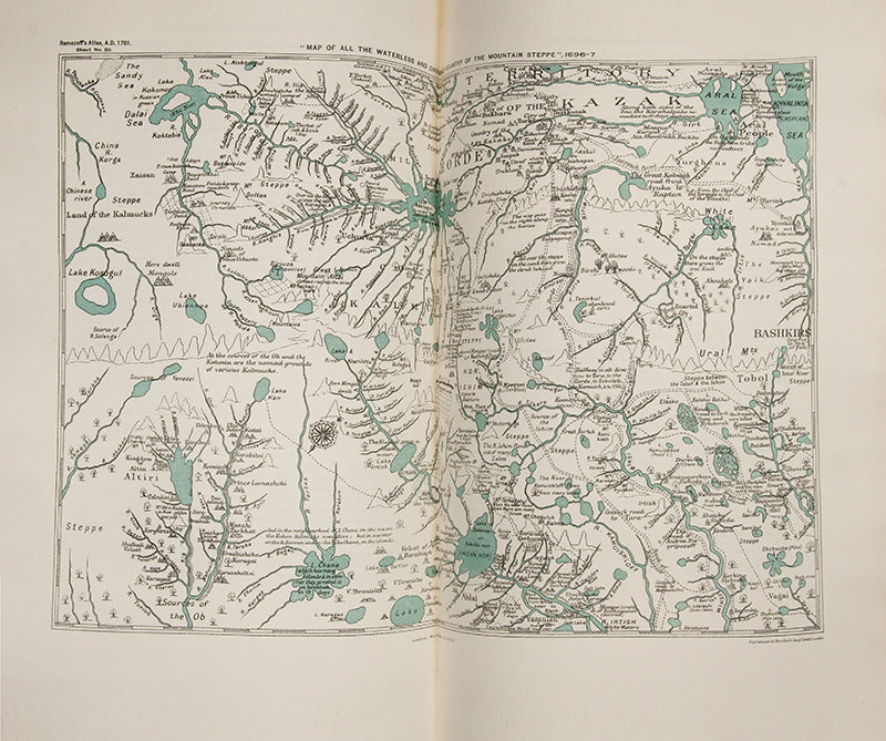 First edition, of 250 copies, of John Baddeley's Russia, Mongolia, China, a great work of scholarship and comprehensive source on early Russia and Northern Asia.