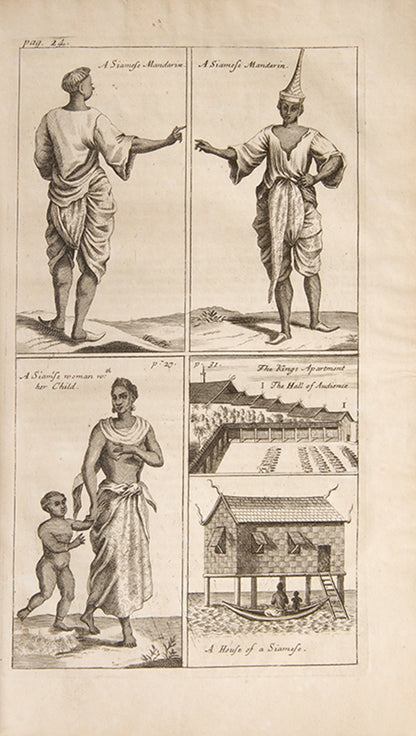 A handsome copy of the first edition in English of Simon de la Loubere's A New Historical Relation of the Kingdom of Siam, 'universally regarded as as the finest work on seventeenth-century Thailand'.