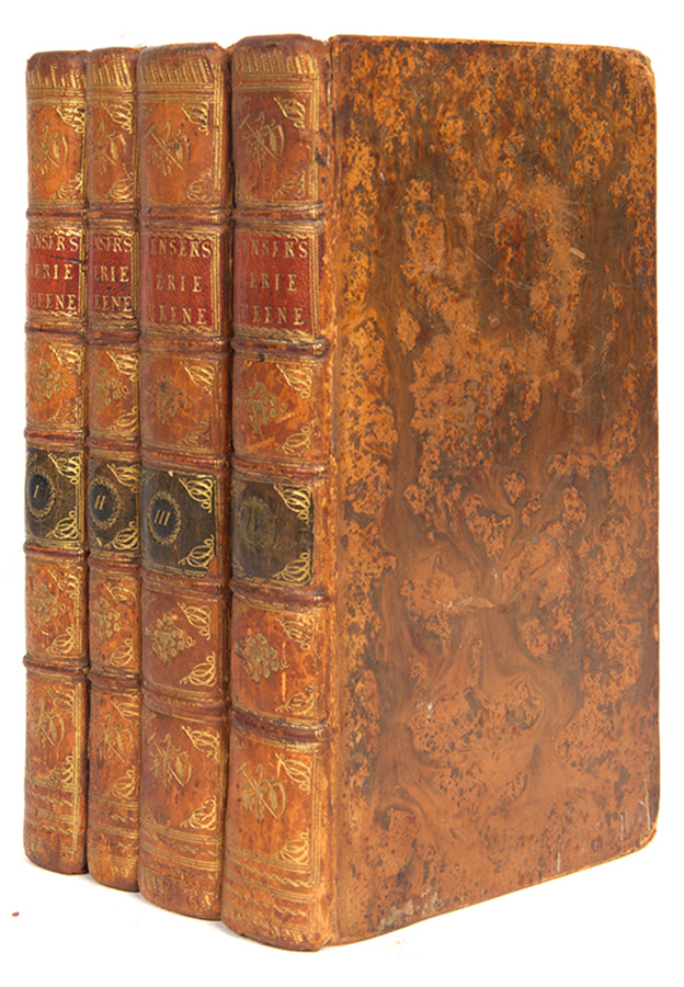 A lovely tree calf bound set of Edmund Spenser's Faerie Queene, one of the longest poems in the English language.