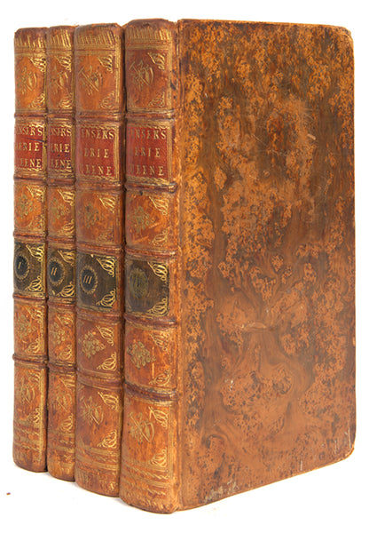 A lovely tree calf bound set of Edmund Spenser's Faerie Queene, one of the longest poems in the English language.