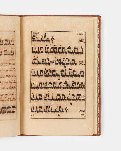 A magnificent Ashkenazi manuscript for a Cohen which includes Seder Pidyon Ha'Ben, executed in Hamburg. 