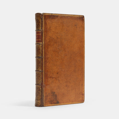 A handsomely bound first edition of Sarah Fielding's translation of Xenophon's Memoirs of Socrates.