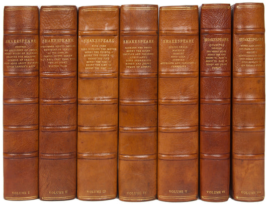 Nonesuch edition of the Works of Shakespeare, published between 1929 and 1933