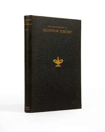 The scarce first edition of An Introduction to Quantum Theory, the first book by George Frederick James Temple, an English mathematician who made significant contributions to quantum mechanics.
