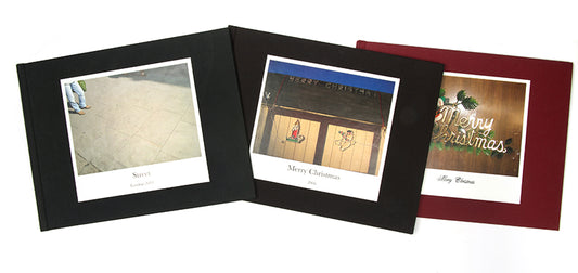Three of Stephen Shore's artists' books produced using Apple's print-on-demand iPhoto software. Editions of 20.