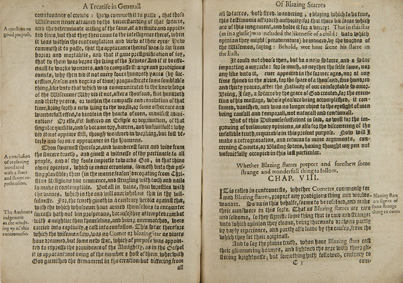 A Treatise of Blazing Starres in Generall.