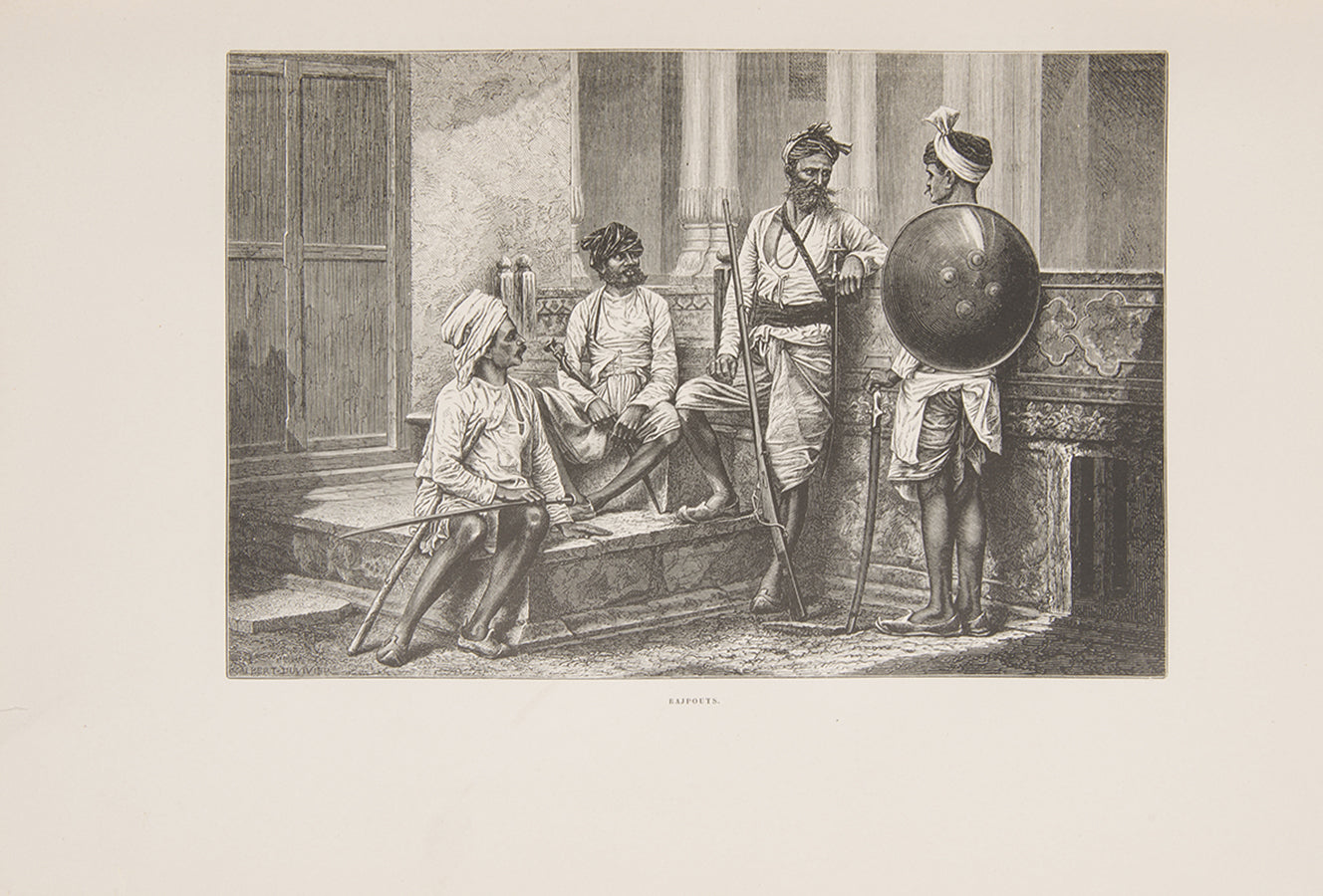 Rousselet was a pioneer of photography and many of the plates in this book are based on his photography.