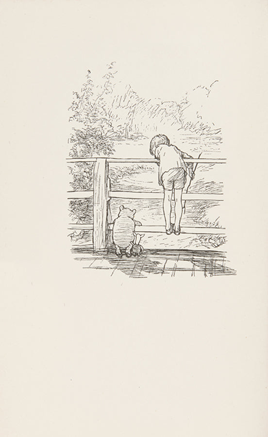 After the Winnie-The-Pooh, A A Milne's, The House at Pooh Corner is the last and most popular of the Christopher Robin books; increasingly rare to find in a good state