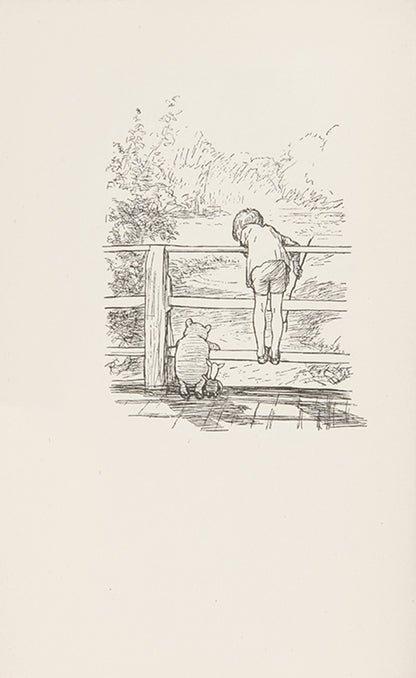 After the Winnie-The-Pooh, A A Milne's, The House at Pooh Corner is the last and most popular of the Christopher Robin books; increasingly rare to find in a good state