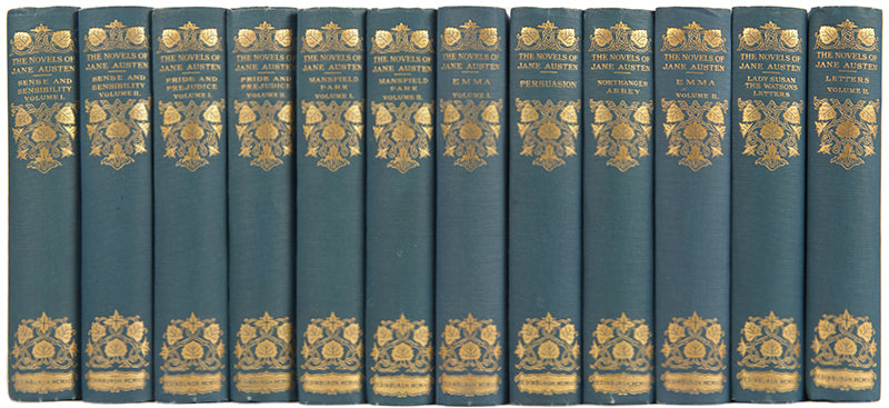 A delightful set of Austen's complete works, comprising her six well-known novels, together with Lady Susan, The Watsons and Austen's collected letters
